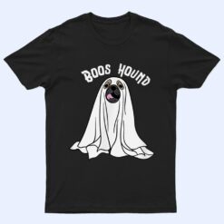 Boos Hound Funny Halloween Ghost Dog T Shirt