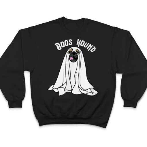 Boos Hound Funny Halloween Ghost Dog T Shirt