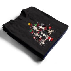 Border Collie Dog Christmas Tree reindeer antlers Gifts T Shirt - Dream Art Europa