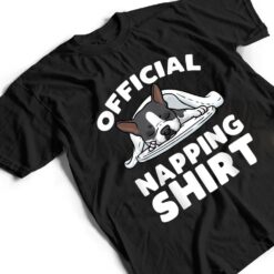 Boston Terrier Dog Official Sleeping T Shirt - Dream Art Europa