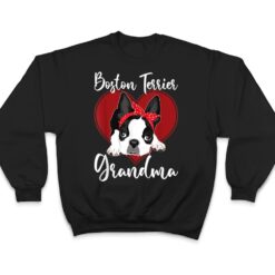 Boston Terrier Grandma Dog Owner Boston Terrier T Shirt - Dream Art Europa