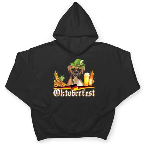 Boxer Dog Beer Oktoberfest Prost Beer Festival Munich German T Shirt