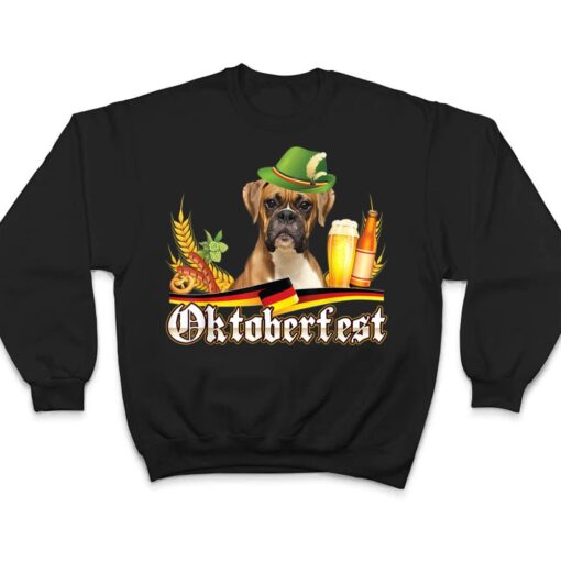 Boxer Dog Beer Oktoberfest Prost Beer Festival Munich German T Shirt