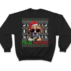 Boxer Dog Feliz Navidog Funny Christmas T Shirt - Dream Art Europa