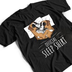 Boxer Dog Official Sleep Ver 1 T Shirt - Dream Art Europa