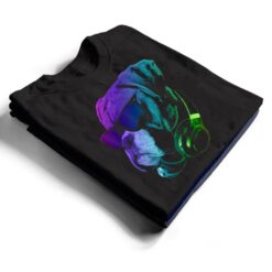 Boxer Dog With Sunglasses And Headphones T Shirt - Dream Art Europa