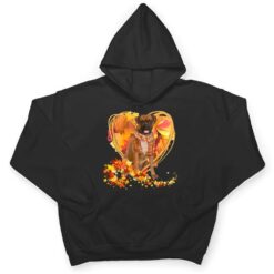 Boxer Love Autumn Heart Thanksgiving Dog Lover T Shirt - Dream Art Europa