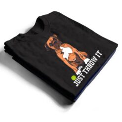 Boxer Love Just Throw It Play Fetch Dog T Shirt - Dream Art Europa