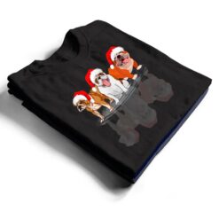 Bulldog Dog Lights Christmas Matching Family T Shirt - Dream Art Europa