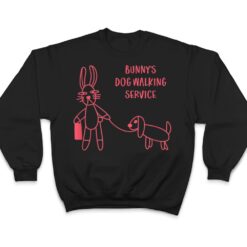 Bunny's Dog Walking Service T Shirt - Dream Art Europa