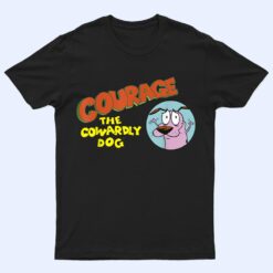 CN Courage The Cowardly Dog Title Logo T Shirt