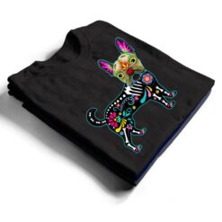 Calavera French Bulldog Frenchie Dia de Muertos Halloween T Shirt - Dream Art Europa