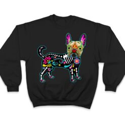 Calavera French Bulldog Frenchie Dia de Muertos Halloween T Shirt - Dream Art Europa