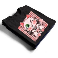 Cat Boba Tea Bubble Tea Anime Kawaii Neko for Girls Nager Ver 4 T Shirt - Dream Art Europa