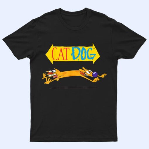 Cat Dog On Couch Nickelodeon T Shirt