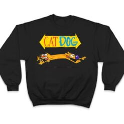 Cat Dog On Couch Nickelodeon T Shirt - Dream Art Europa