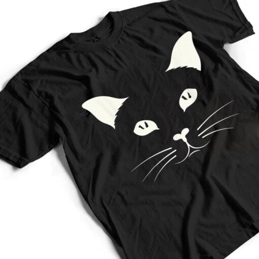 Cat Face Halloween Costumes Gifts T Shirt