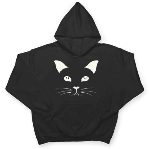 Cat Face Halloween Costumes Gifts T Shirt