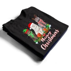 Cat Meowy Family Matching Christmas Pajamas Santa Cats Xmas T Shirt - Dream Art Europa