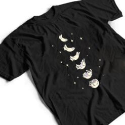 Cat Moon Phases Sleep Position Cute Kitten T Shirt - Dream Art Europa