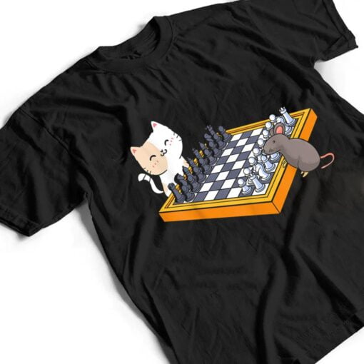 Cat Owner Chess Board Grandmaster Board Game Chess Player T Shirt