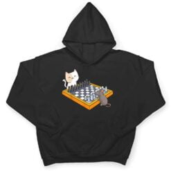 Cat Owner Chess Board Grandmaster Board Game Chess Player T Shirt - Dream Art Europa