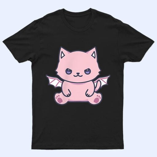 Cat Pastel Goth Cute Kawaii Aesthetic Lover Owner Spooky T Shirt
