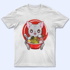 Cat Ramen Anime Kawaii Neko Japanese Gift T Shirt