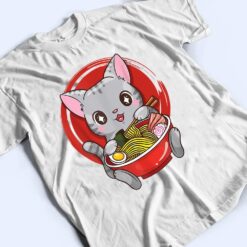 Cat Ramen Anime Kawaii Neko Japanese Gift T Shirt - Dream Art Europa