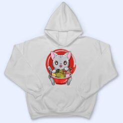 Cat Ramen Anime Kawaii Neko Japanese Gift T Shirt - Dream Art Europa