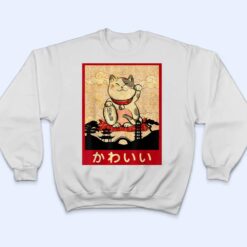 Cat Ramen Bowl Anime Japanese Noodles Kawaii Neko Girls Gift T Shirt - Dream Art Europa