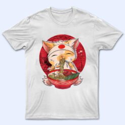 Cat Ramen Kawaii Anime Japanese Food Girls Official nager Ver 2 T Shirt