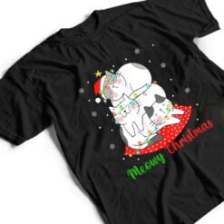 Cat Xmas Ree Lights Santa Cat Christmas T Shirt - Dream Art Europa