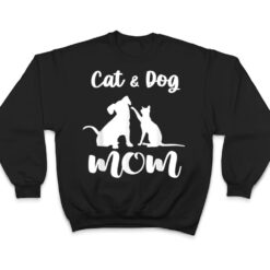 Cat and Dog Mom Pets Animals Lover Puppy T Shirt - Dream Art Europa