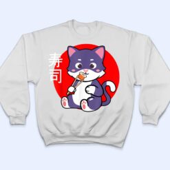 Cat loves Sushi Kawaii Neko T Shirt - Dream Art Europa