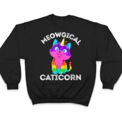 Caticorn Rainbow Funny My Cat is a Magical Unicorn Kittycorn T Shirt - Dream Art Europa