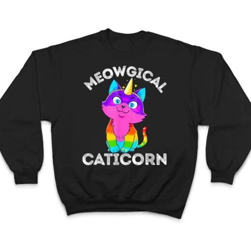 Caticorn Rainbow Funny My Cat is a Magical Unicorn Kittycorn T Shirt