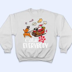 Cats For Everybody Christmas Cat Funny Xmas Women Santa Ver 1 T Shirt - Dream Art Europa