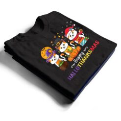 Cats Happy HalloThanksMas T Shirt - Dream Art Europa