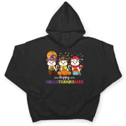 Cats Happy HalloThanksMas T Shirt - Dream Art Europa