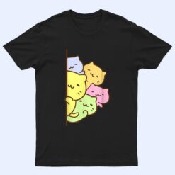 Cats Meowtain Cute Kitty Pile Anime Kawaii Gay Pride T Shirt