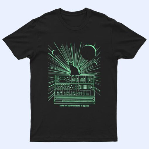 Cats On Synthesizers In Space T Shirt