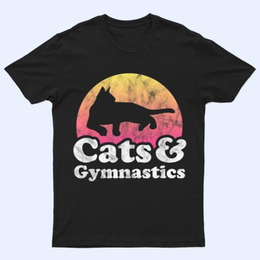 Cats and Gymnastics Cat and Gymnast T Shirt