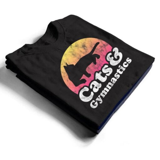 Cats and Gymnastics Cat and Gymnast T Shirt