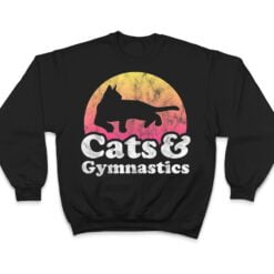 Cats and Gymnastics Cat and Gymnast T Shirt - Dream Art Europa