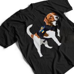 Chernihiv dog Patron DSNS Ukrainian Jack Russell Terrier T Shirt - Dream Art Europa