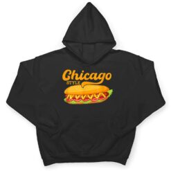 Chicago Style Hotdog Sausage Wiener Foodie T Shirt - Dream Art Europa