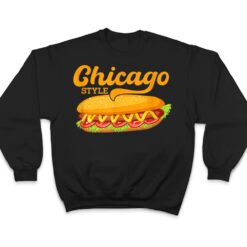 Chicago Style Hotdog Sausage Wiener Foodie T Shirt - Dream Art Europa