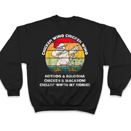 Chicken Wing Chicken Wing  Song Lyric Hot Dog Bologna T Shirt