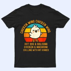 Chicken Wing Chicken Wing Hot Dog And Bologna Funny Toddler T Shirt